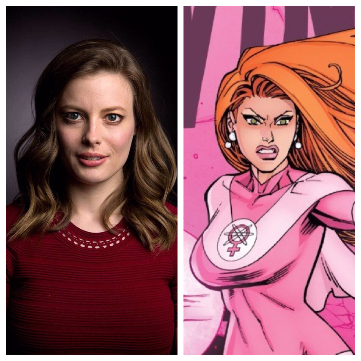 Gillian Jacobs will be voicing a key member of the superhero “Teen Team”, Samantha Eve Wilkins, aka Atom Eve!
