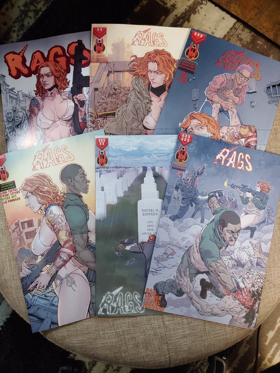 Okay guys you begged for it so, with the help of @POTUSThump / <a href="/SketchyRaven/">Sketchyraven 💙 - Vtuber - Animator - Clown『V-RPG』</a> 
I will be launching RAGS: REUP you're Crazy on both KS / IGG
Just the books. No extras. Keeping it simple.
This'll hopefully allow you the opportunity to catch up without having to pay disgusting prices