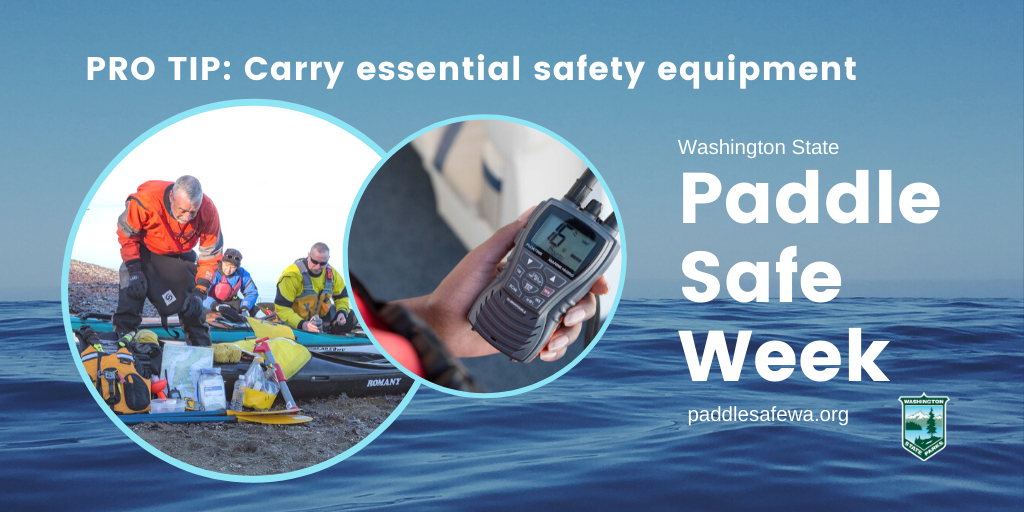 WAStatePks's tweet photo. Safety on the water starts with you. Research and carry essential gear for safety, emergency communications and comfort. Learn more at https://t.co/DDrOZeOSyL. #PaddlePrepared #PaddleSafeWeek #RecreateResponsibly https://t.co/RfX0RDUidh