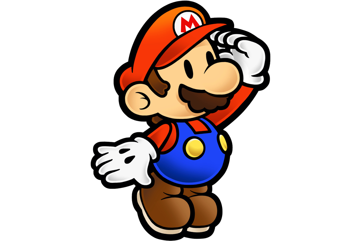 I never really thought about it, but I love Paper Mario (the character). 