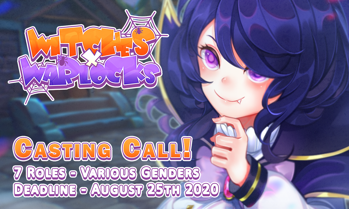 Nifty_Visuals's tweet photo. 🎙️VA Casting OPEN🎙️

Hello everyone! It’s time to start getting spooky~! We're currently looking for Voice Actors for our project, Witches x Warlocks.
For more information, please go here:
https://t.co/KdfEkZZawl

RTs are 💖

#castingcall #voiceacting #audition #gamedev #indiedev https://t.co/U4DqSbexfN