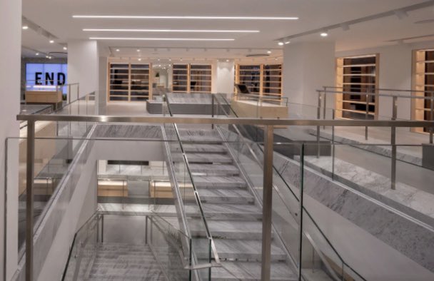 Hawkey entrusted to clean the London flagship store of END fashion as it reopens it’s doors to the public.