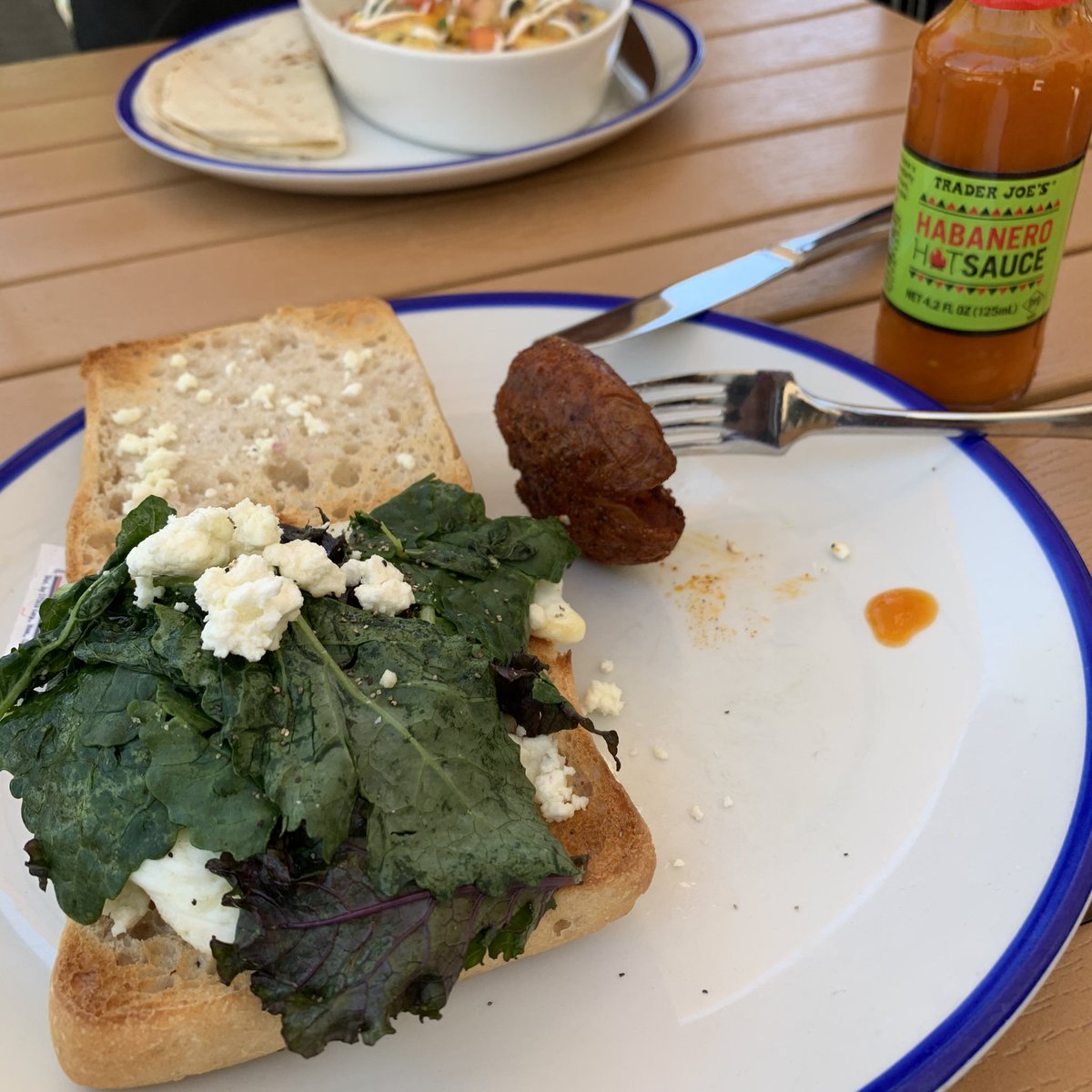 BugBenito's tweet image. Egg Sanwich and potato ball on side  in indo people call #perkedel kentang need those protein from  #junipertable