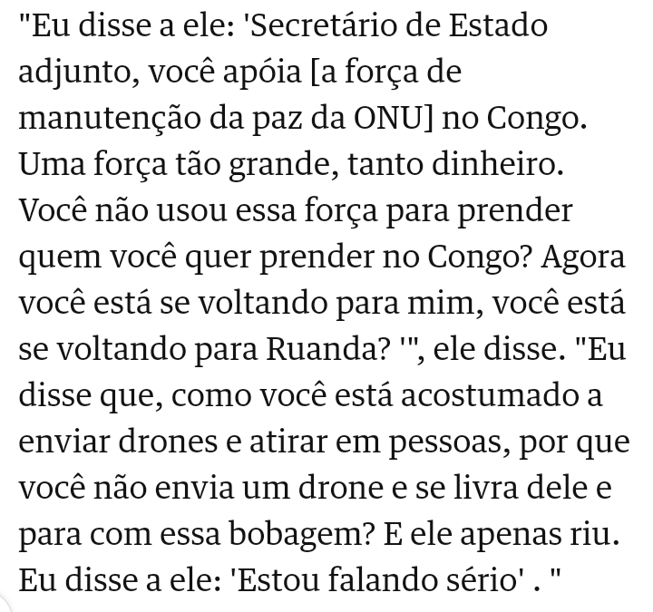 Quando Paul Kagame tinha 28 anos, ele ajudou a derrubar o governo de Uganda. Aos 36 anos, derrubou o governo de Ruanda. Aos 39 anos, derrubou o governo do Congo. É difícil pensar em outro líder q venceu tantas guerras com um orçamento TÃO APERTADO, afinal, QUEM LHE FINANCIAVA?