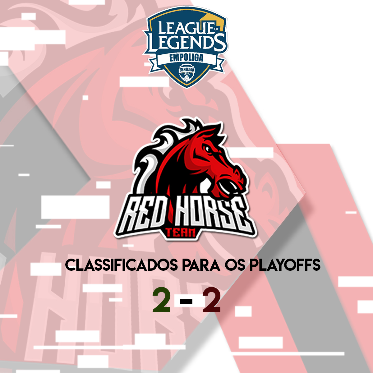 RHorseTeam's tweet photo. Classificados para os Playoffs amanhã! #GORHS https://t.co/q4xQEEIkhP