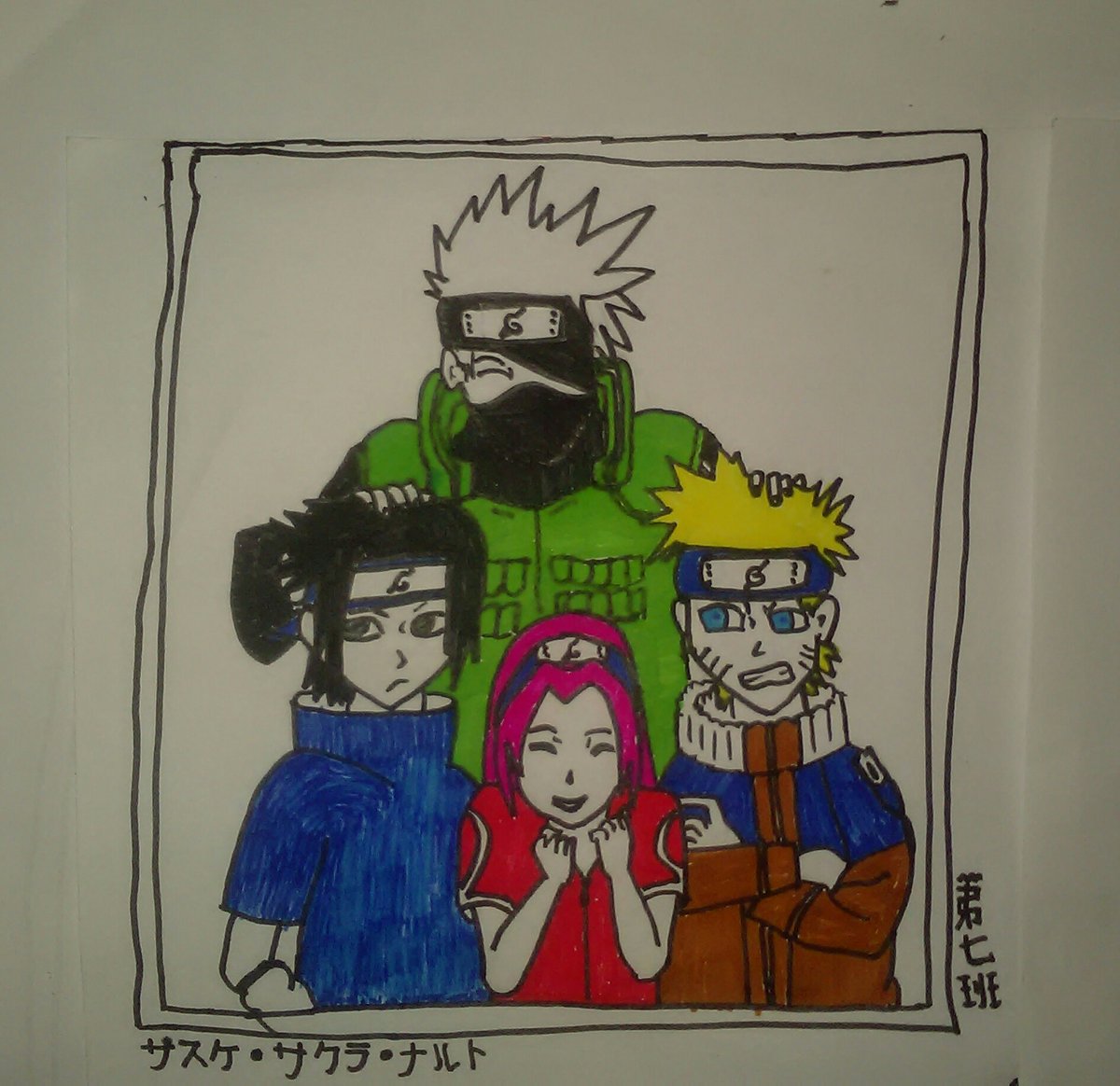 yura_sannn's tweet photo. 第七班
Tim 7 
.
#tim7 
#NARUTO 
#uzumakinaruto 
#sasuke 
#uchihasasuke 
#harunosakura 
#anime 
#AnimeArt 
#animedrawing https://t.co/0vsrhZoCa0