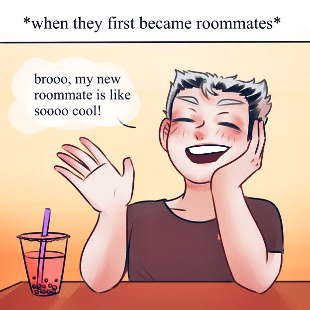 bokuaka (roommates?) vampire au (part 1/3) 