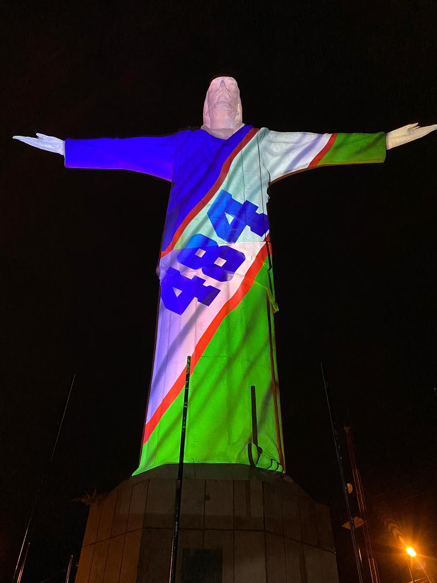 InfoElvalluno's tweet photo. #Bienvenidos a la capital de los brazos abiertos. Show De Mapping En Cristo Rey. @cacumenpost @CMelendezSA  @AlcaldiaDeCali @CaliCultura #Cali484Anos #Cali484AnosDeVida  https://t.co/n6BJ5lOEac https://t.co/w0Dykbfx2I