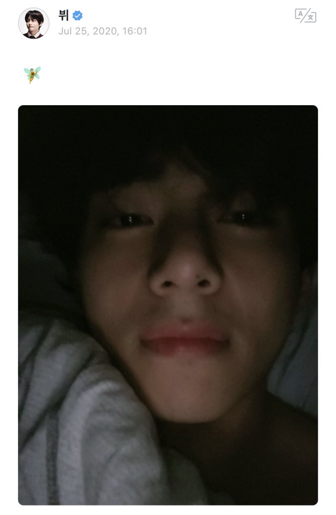 haruharu_w_bts's tweet photo. 200726 / 04:01AM KST
🐯
🧚‍♂️
@BTS_twt https://t.co/C83wfm9FTY
