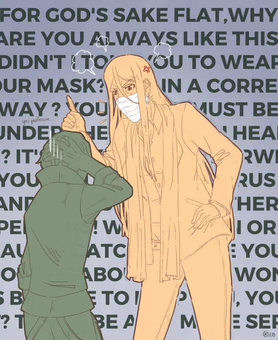 Just put your mask on if you don't want to be lectured for one hour 