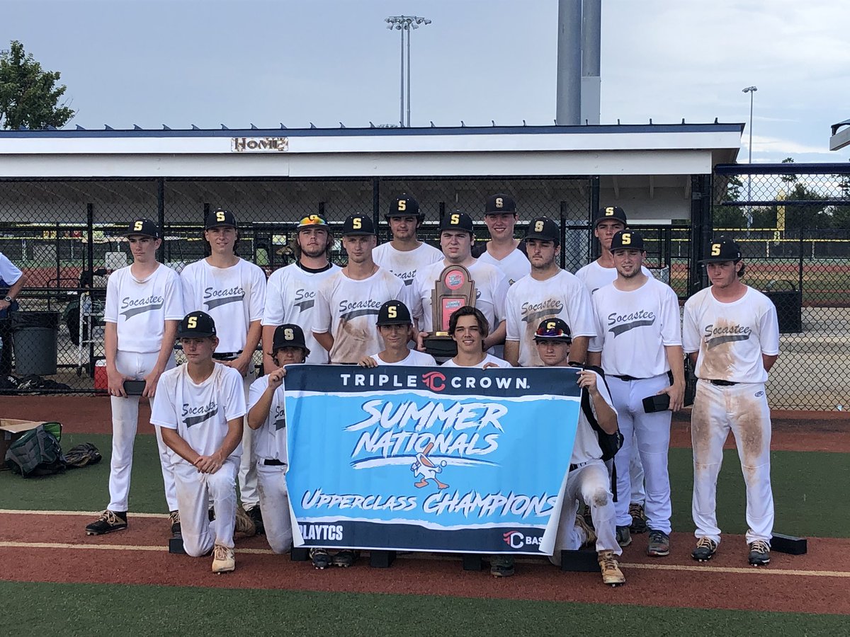 TCEastCoastBSB's tweet photo. Congratulations to our Upperclass Champion Socastee Southern Attack and Runner Up Cincinnati Stix! #IPlayTCS https://t.co/4wQUE7OXKW