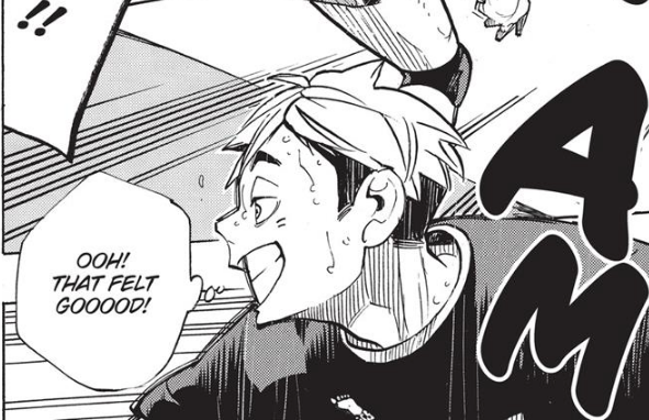 It's Atsumu's sinful, lust ridden whims for volleyball that makes him a monster