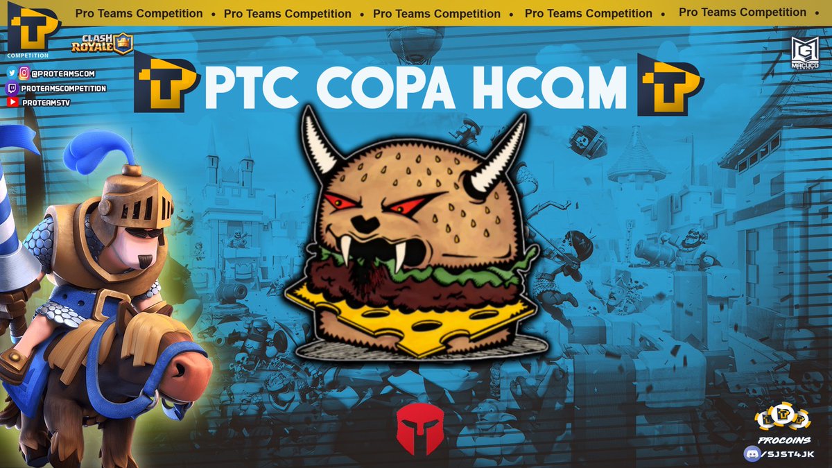 #PTCCopaHcQM ABRIMOS🎉 INSCRIPCIONES✅ para PTC🌟 COPA🏆 Hamburguesa 🍔 con Queso🧀 México 🇲🇽 Con @ProTeamsCom Gracias por todo 👍👑

Requisitos Obligatorios:
🔻 Hacer misiones en Matcherino
      Por Redes Sociales
🔻 Seguir a @ProTeamsCom 
🔻 Seguir a <a href="/HamburguesaQMx/">PTC Liga Hamburguesa Con Queso México🍔🧀 +🏳️‍🌈</a> 
MD📩 ✅🇲🇽