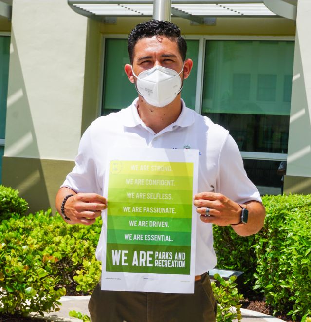 MiamiLakesNews's tweet photo. July is #ParkandRecreationMonth and weβre celebrating by highlighting all the great work of our staff and volunteers, today we thank Jeremy Bajdaun our Special Projects Manager for his effort to keep our Town #GrowingBeautifully π³! #WeAreParksAndRec #TOMLParksAndRec https://t.co/YNFCORCzU7