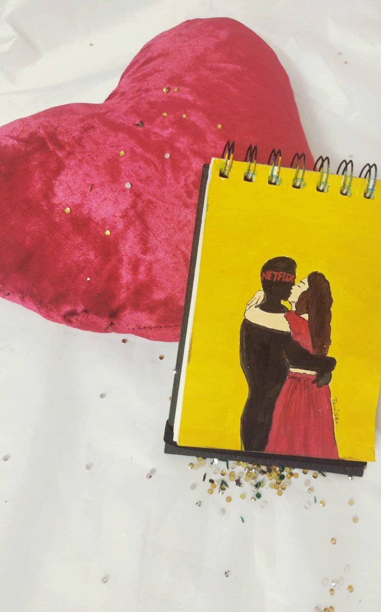 _missBlossom's tweet photo. Me + you ❤️ @NetflixIndia @netflix  #netflixlove 😌 https://t.co/0gtJwq6d2O