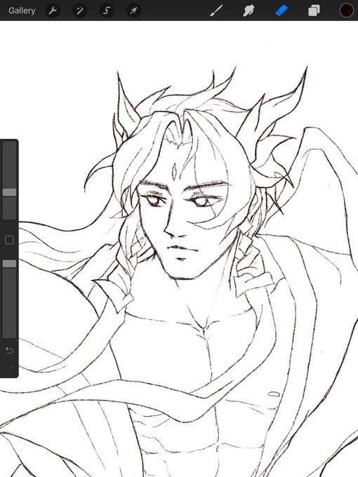 i would like to thank league of legends for making a character that caters to my very specific design tastes #yone #wip 