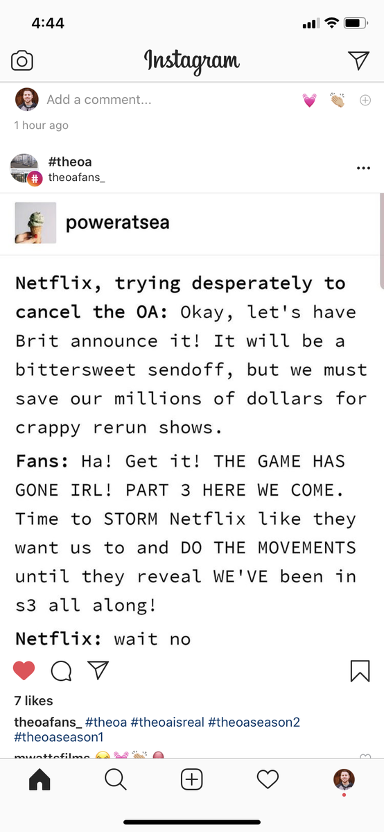 #SaveTheOA tweet media