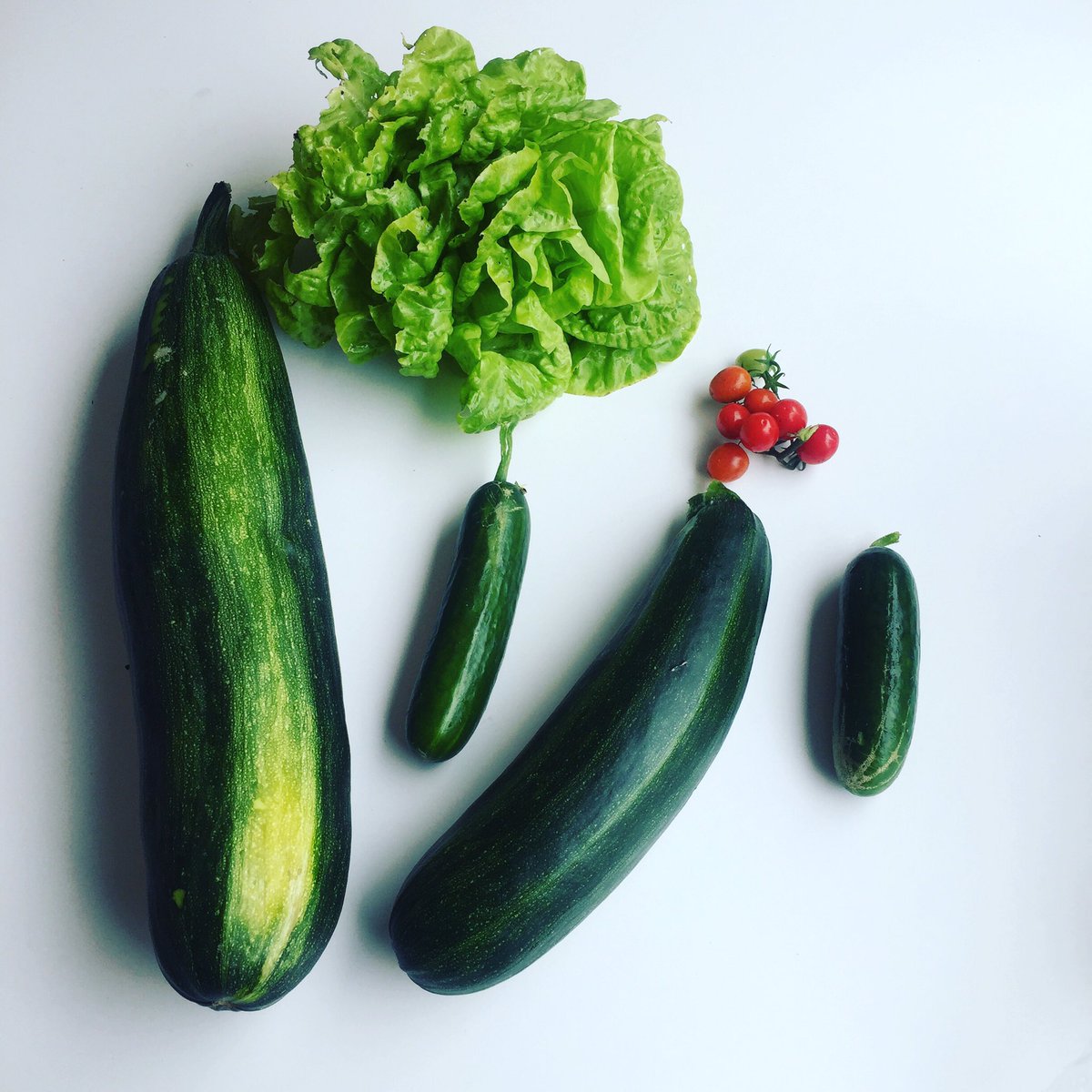 Vanavond uit eigen groentetuin gegeten. Groeizaam weer. #growyourown #veggies