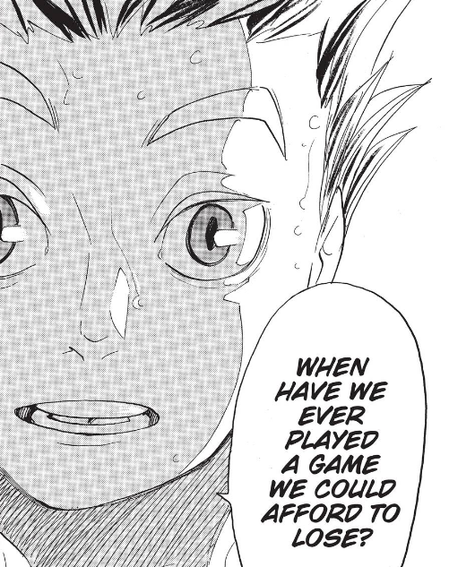 Bokuto's GluttonyBeneath the veneer of a vibrant & quirky personality, there is an endless desire to indulge to the utmost in that which life has to offer. "To win them all"