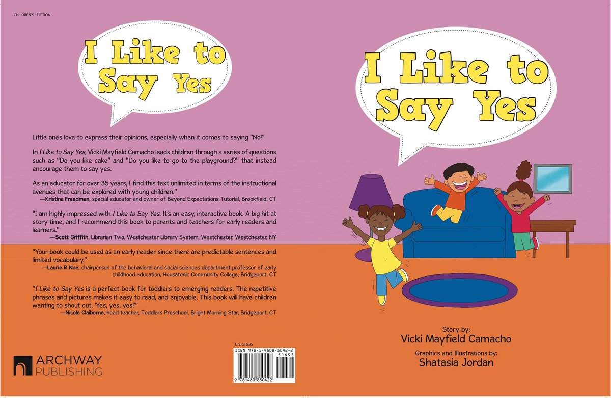 ILikeToSayYes1's tweet photo. DID U READ 2 UR CHILD OR GRANDCHILD LAST NITE?

"I didn't read to my child on the weekends when she was little and I lived to regret it."

Reading I LIKE TO SAY YES to your child can help you keep the word Yes in your toddler's vocabulary. 
ISBN: 9781480850422
#dadsquad #momsquad https://t.co/uEjZU9t9VJ