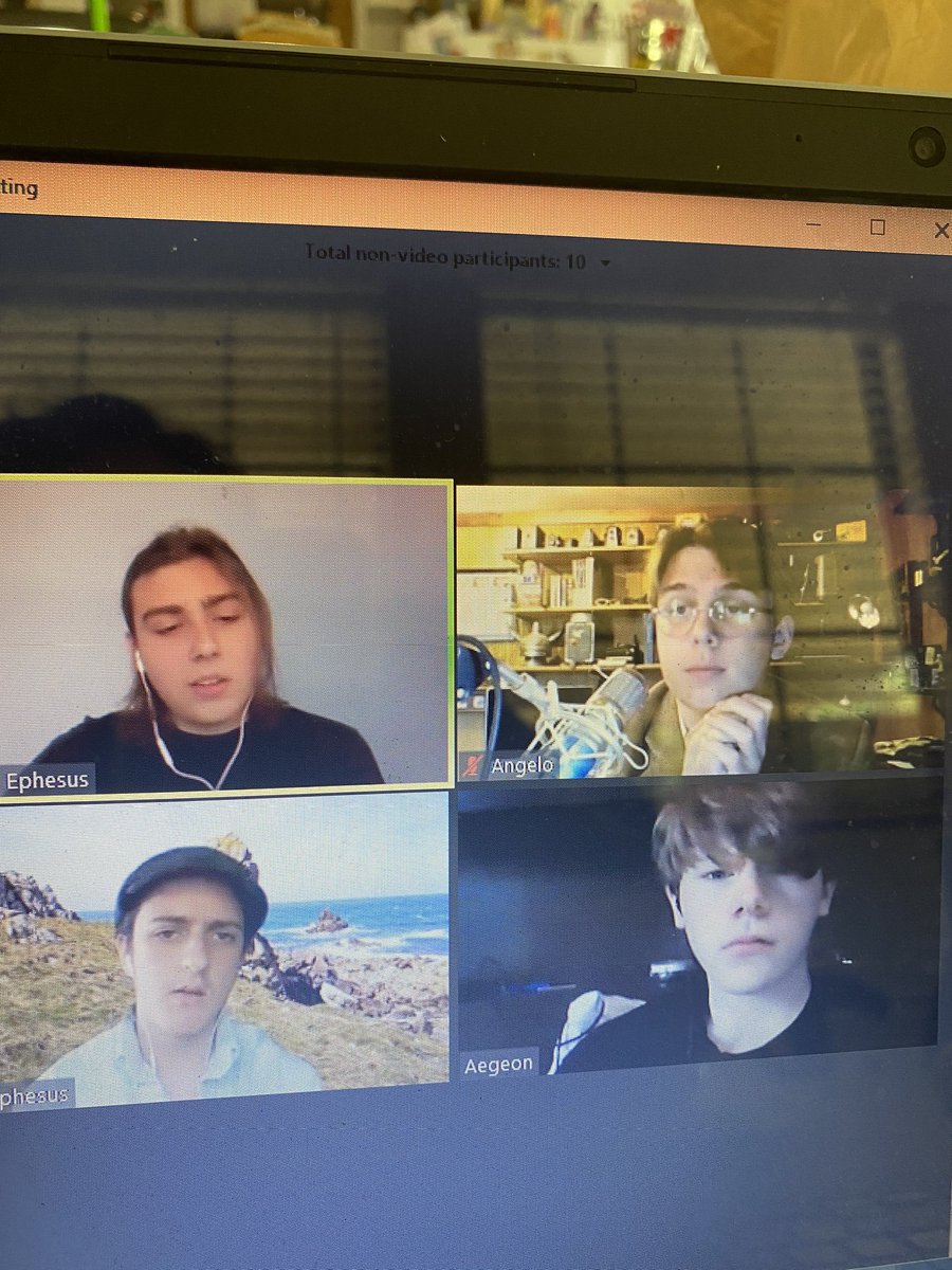 What a great final dress rehearsal with our SUS cast of The Comedy of Errors!It’s not the same as being together in person, but these students are rocking it!We can’t wait to share the final product with you,packaged as a fundraiser for all of our education programs!Coming soon!!