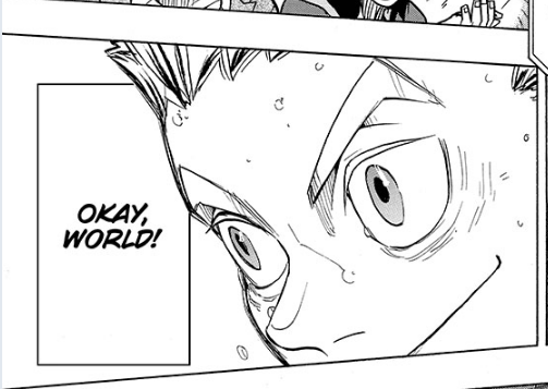 It's Bokuto's gluttony for "all of it" & his determination to get extravagant gratification that makes him a monster