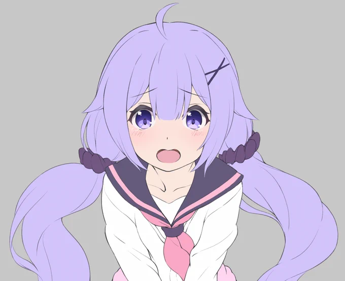 ユニコーンガンダム観てたら何故かアズレンのユニコーンが描きたくなってラクガキ中 