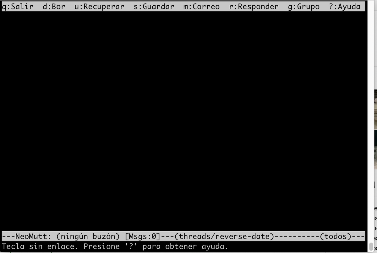 drizzt__dourden's tweet photo. #neomutt Compilado de fuentes en OSX https://t.co/fSlOnFpQBO