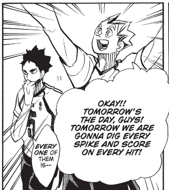 It's Bokuto's gluttony for "all of it" & his determination to get extravagant gratification that makes him a monster