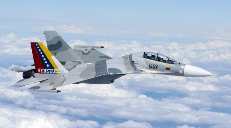 Next is the Su-30, the other fighter jet Venezuela uses, the Su-30 has 2 engines compared to the F-16 which only has 1. The Su-30 operates from 2 main locations, Barcelona, Anzoategui and in Guárico state, they are not based in Maracay.
