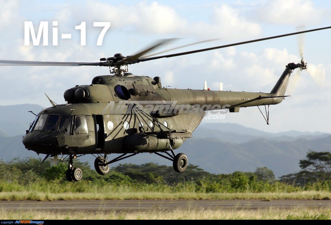 The Mi-8 is one of the most used transport helicopters by the Venezuelan Army and is frequently used. It looks similar to the Mi-35 which is an attack helicopter, the cockpit is the easiest way to tell these 2 apart, the Mi-35 has 2 ‘bubble’ pods at the front.