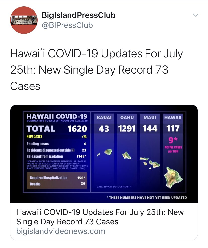 A hurricane warning was just issued for Oahu and it was announced that Hawaii is on the third consecutive day of record-breaking COVID-19 cases 