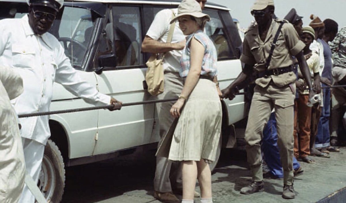 Covering 14,000 miles in three weeks by air, road & boat, she was met with poverty, starvation & disease. She visited immunization centres in places where typhoid and polio were rife, camps with tens of thousands of starving refugees, and children who were on the brink of death.