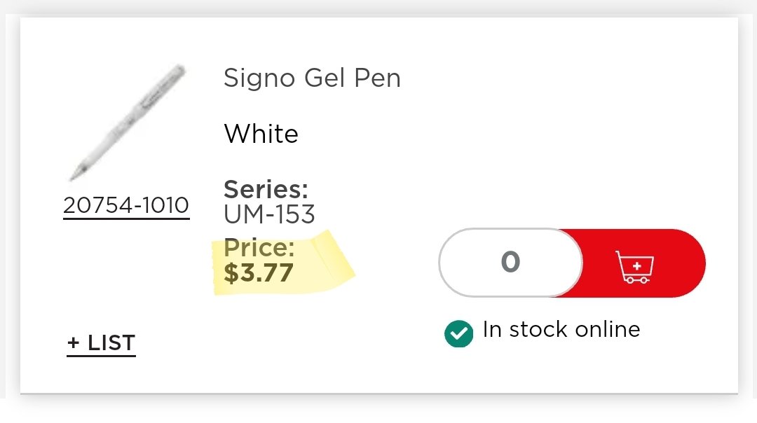 Here are the materials on Blick. If you can't make it in person, shipping will be more $$ and you could definitely leave out the highlight. Total: $25.25You will also need a pencil, paper towel, and a water container; not included in price.