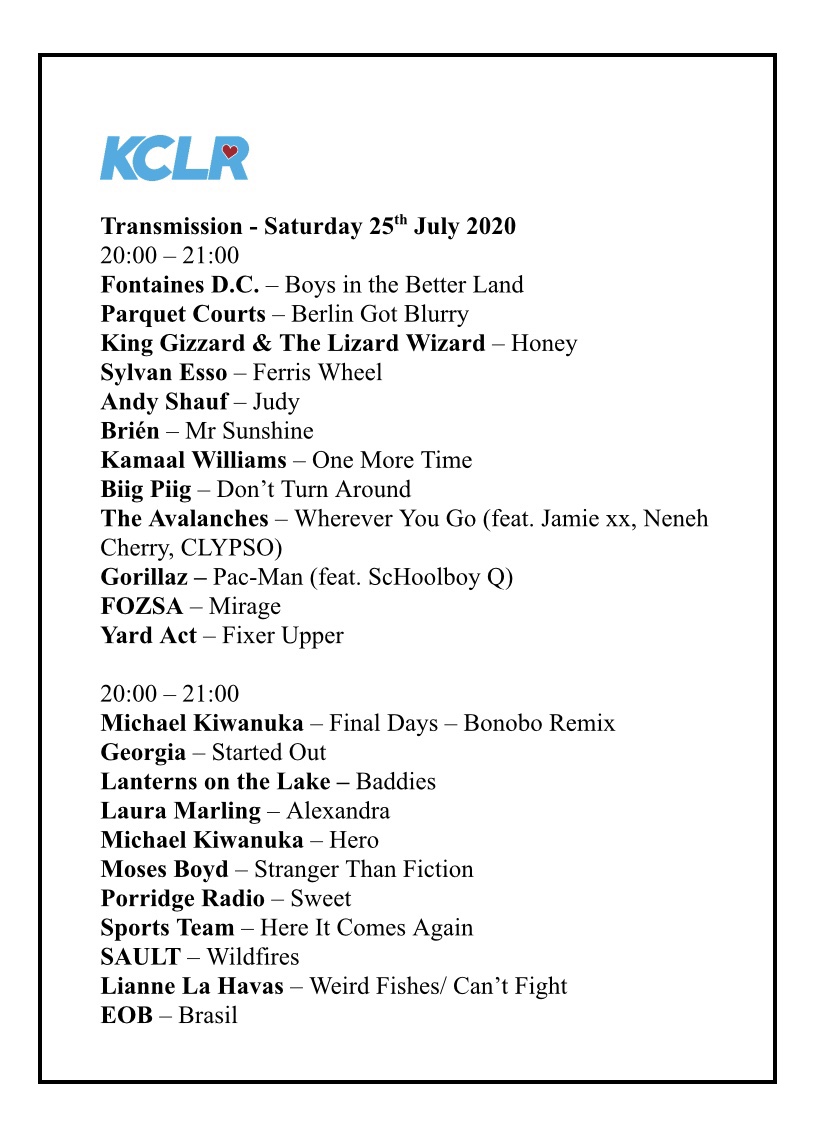 Transmission KCLR tweet media