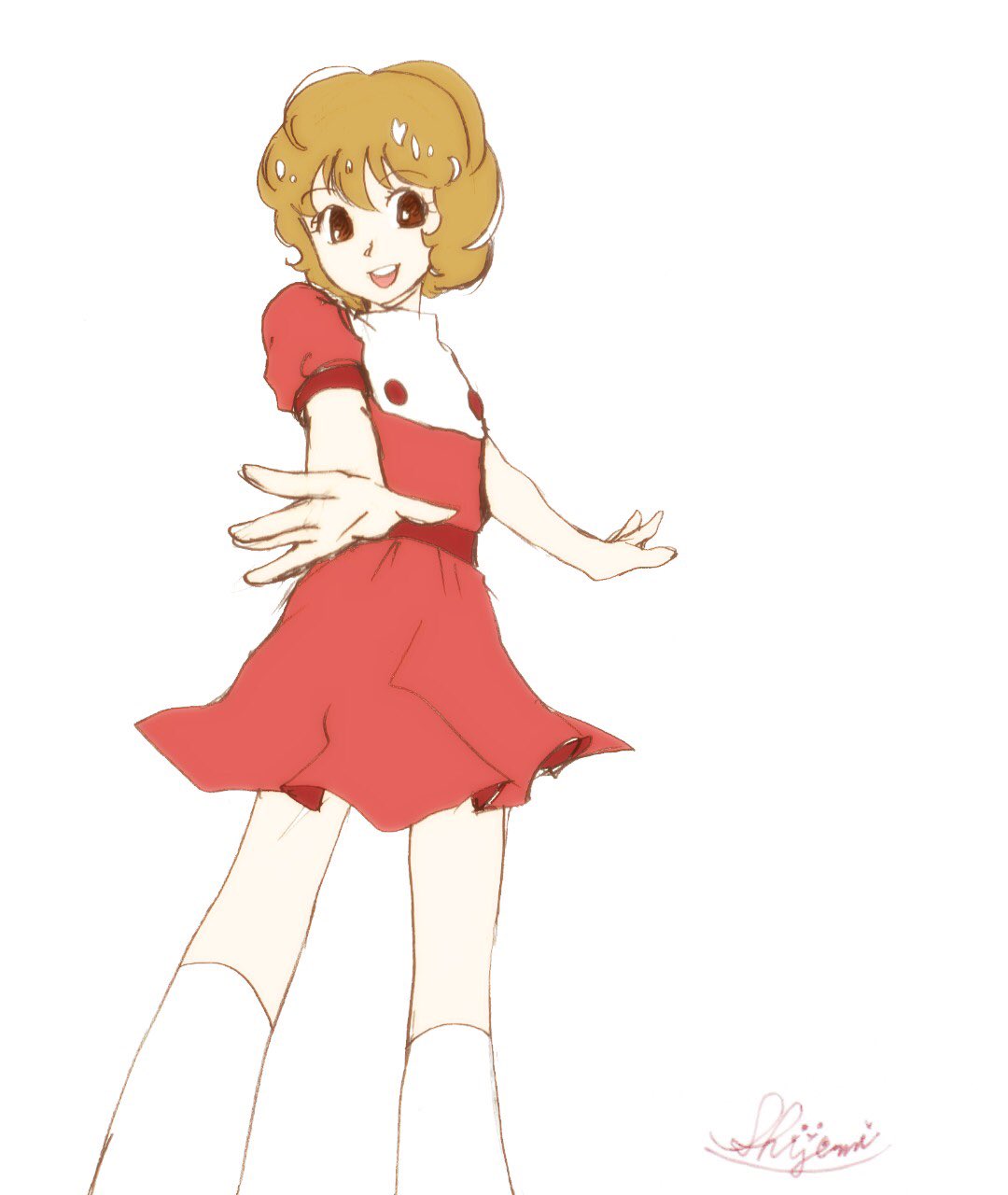 しじみ農家 魔女っ子らくがき 夢野サリー 1番思い入れのある魔女っ子 今でもだいすき 魔法使いサリー 東映魔女っ子シリーズ ファンアート T Co 6kwokohd60 Twitter