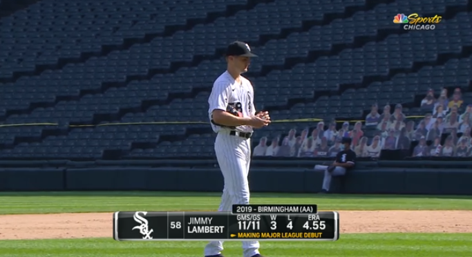 19,708th player in MLB history: Jimmy Lambert- 5th round pick in 2016 out of Fresno State- velo & K-rate ticked up in 2018- Tommy John in June 2019- no MiLB this year means this is his first official pro outing since Tommy John!!!- older brother of Rockies RHP Peter Lambert