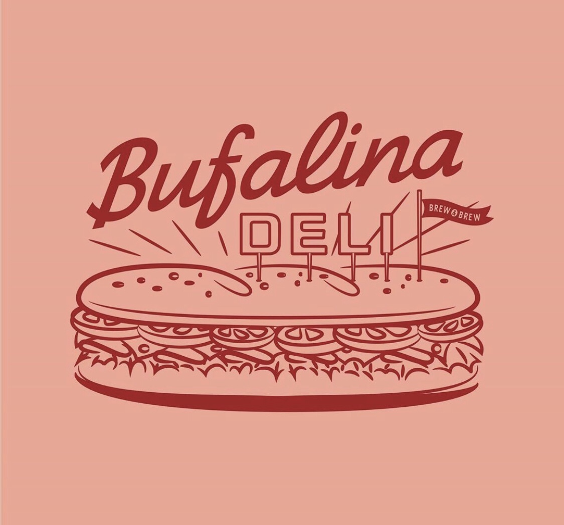 Now serving Bufalina Deli every day, 11a-8p. We partnered with <a href="/BufalinaPizza/">Bufalina</a> for a pop-up featuring huge deli sandwiches available for lunch or dinner(!). Meatball parm &amp; eggplant parm on hoagie, plus two stacked focaccia sandwiches. Order online: toasttab.com/thebrewandbrew