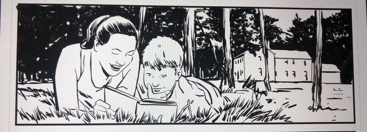 A thing for a thing #makingcomics 