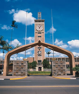 The Parliament House in Nairobi is my favorite of the night so far. Clearly nodding towards Westminster, but with a Midcentury Modern aesthetic and lots of local touches. A+ Love everything I am seeing here.