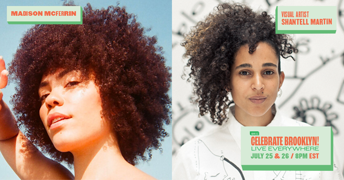 BRICbrooklyn's tweet photo. Up next: #BRICJazzFest alum @madmcferrin takes you on a musical road trip accompanied by visual artist @shantell_martin. https://t.co/RNz5e54zWY #BCBFLiveEverywhere #BandshellAtHome https://t.co/IYLnL1PHrs