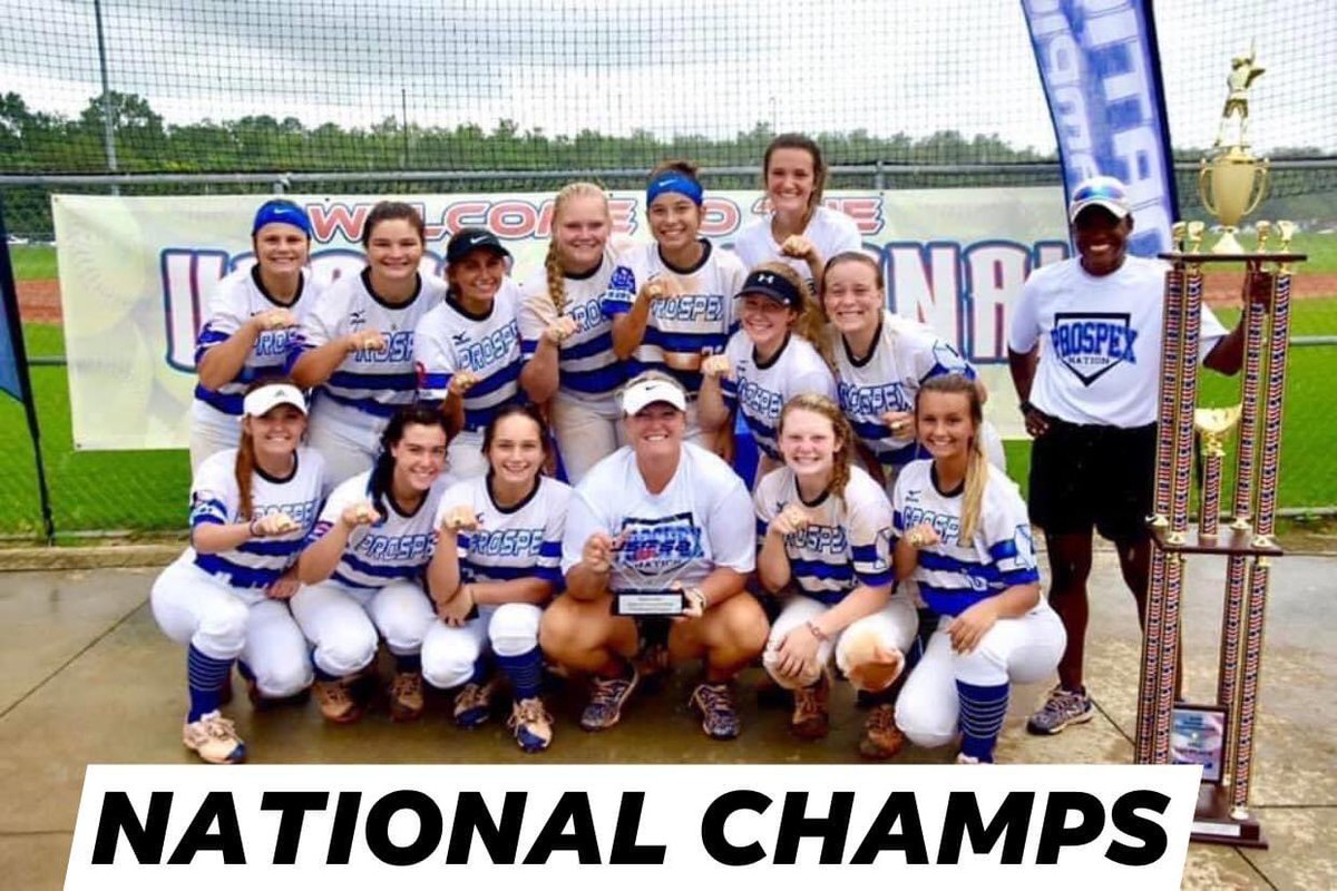Congratulations to Charlee Rose and her team for being 2020 USSSA A Class National Champions! Way to go!!! 💙💙💙💙