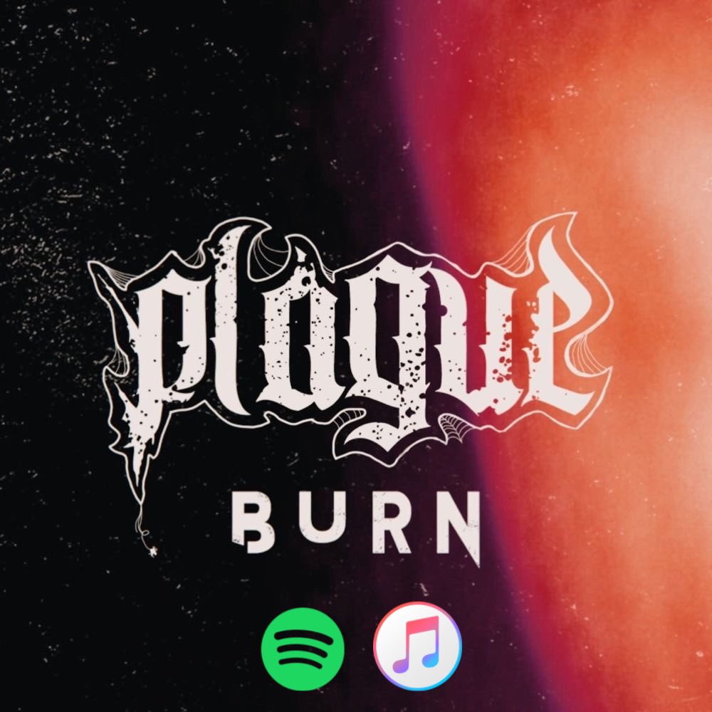 Plaguebtx's tweet photo. Our new single 'Burn' featuring our good friend Antonio Rodriguez is now available on all music streaming platforms! 🖤🤘🏼 https://t.co/JeWGNBVrVF