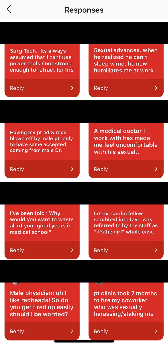 responses from female medical students and nurses are unreal 