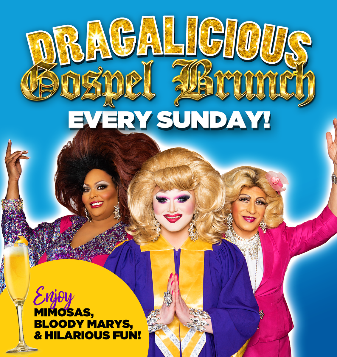 LipsATL's tweet photo. Get up and enjoy the day!  Start your Sunday with Mother Bubba and The Almost Holy Christian Valentino! https://t.co/0vaKtSj6gQ