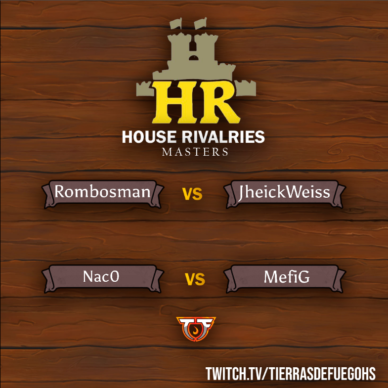 TierrasFuegoHS's tweet photo. 🔴STREAM ON🔴
House Rivalries LATAM Series Qualifiers
🇲🇽@Rombosman_hs ⚔️ @JheickWeiss_HS🇧🇷
🇨🇱@Nac0Hs ⚔️ #MefiG🇨🇴
🗣️🎙️ @TDFJulian
🗣️🎙️ @soyronyarg
📺 https://t.co/5UBGKjFFEf https://t.co/GmxIWk3jdz