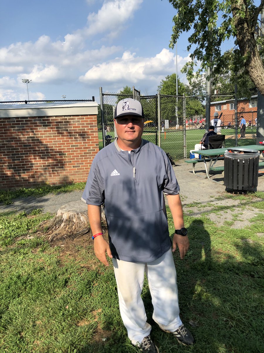 GoBigTrain's tweet photo. Without Big Train baseball this summer, Sal Colangelo is at the helm of the @NightOwlsNVCL. We wish Sal and the Night Owls success down the stretch in the @_NVCL! #neverstopcoaching https://t.co/uXIRyFY7xu