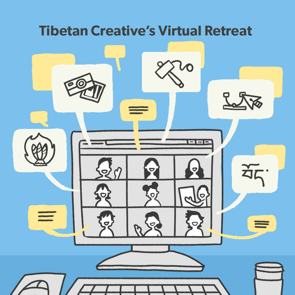 DrokpaZ's tweet photo. So great to hear about ppl's interest in submitting work for the Zine. Starting next week, a few of us in the Roster are thinking to do a virtual retreat working on our pieces, &amp; invite you to join us. Get  creative juices flowing &amp; share valuable input. https://t.co/QvF40yAHxT https://t.co/xHLFLSPBNW