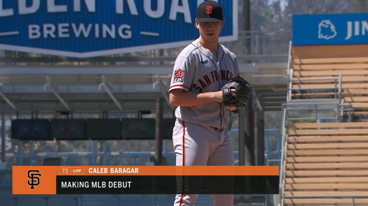 19,712th player in MLB history: Caleb Baragar- 2 years at a D-II junior college in Michigan, then transferred to Indiana- 9th round pick as a senior by SFG in '16; $20,000 signing bonus- 5 scoreless IP in 2019 Triple-A championship game- 8th Caleb in MLB history, 1st Baragar