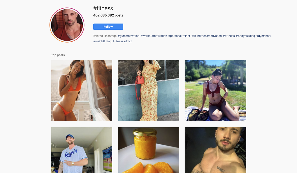𝟭. 𝗣𝗶𝗰𝗸 𝗮𝗻 𝗶𝗻𝗱𝘂𝘀𝘁𝗿𝘆 𝘁𝗼 𝘁𝗮𝗿𝗴𝗲𝘁For example: "Fitness"Go to  http://instagram.com Search "Fitness"Find the hashtagScroll down to "Most Recent" https://www.instagram.com/explore/tags/fitness/